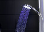 LED-Duschkopf mit Duschzeit-Indikator