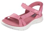 SKECHERS, sportliche Damen-Sandalen, mit geformter Slip-Ins Fersenplatte MAUVE