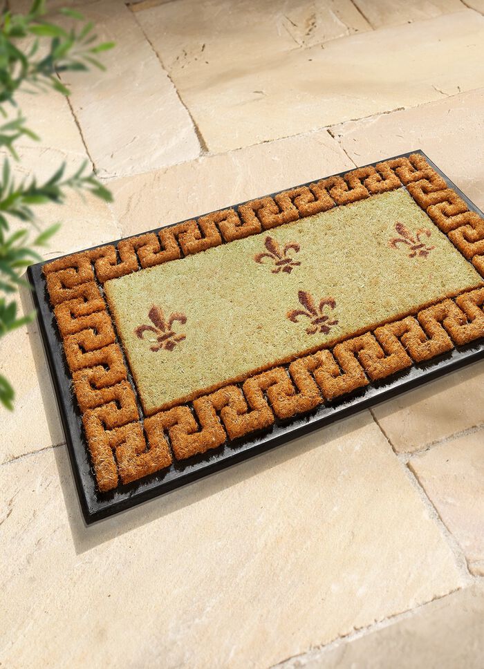 Fussmatte mit rutschhemmender R&uuml;ckseite 