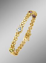Elegantes Armband mit echten Edelsteinen 