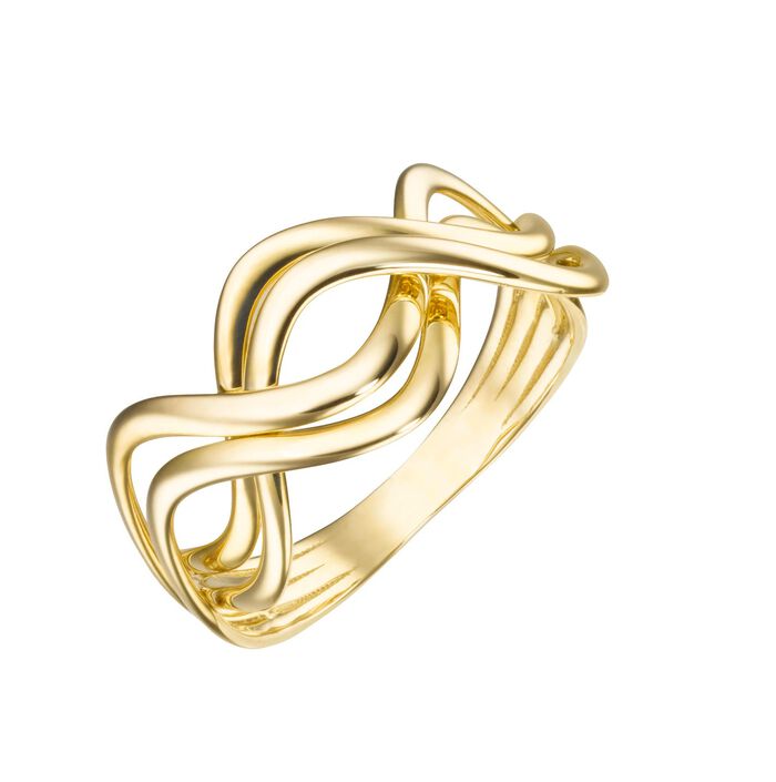 Moderner Damenring in tollem Design 