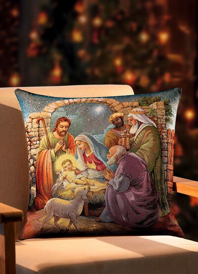 Kissenbezug Krippe mit Reissverschluss 