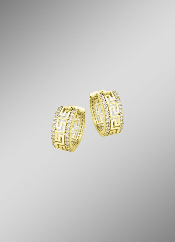 Glanzvolle  Klappcreolen  