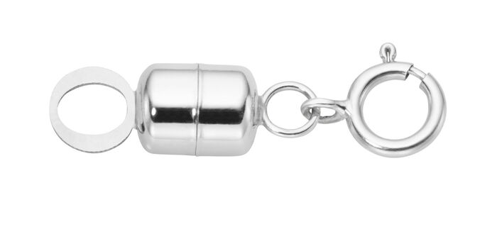 Magnetschliesse aus Weissgold 