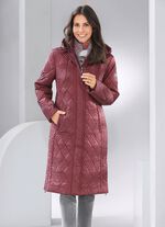 Mantel mit interessantem Stepp 