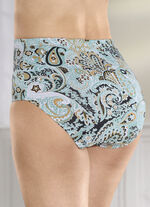 Fünferpack Slips mit buntem Druckdessin 