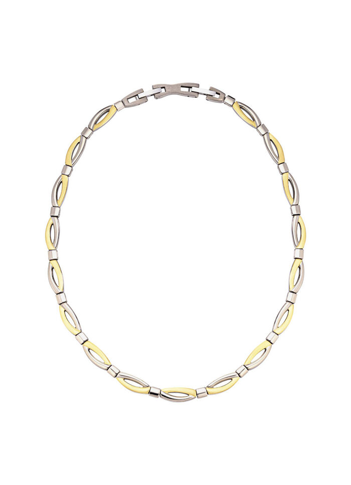 Halskette in Bicolor aus Titan 