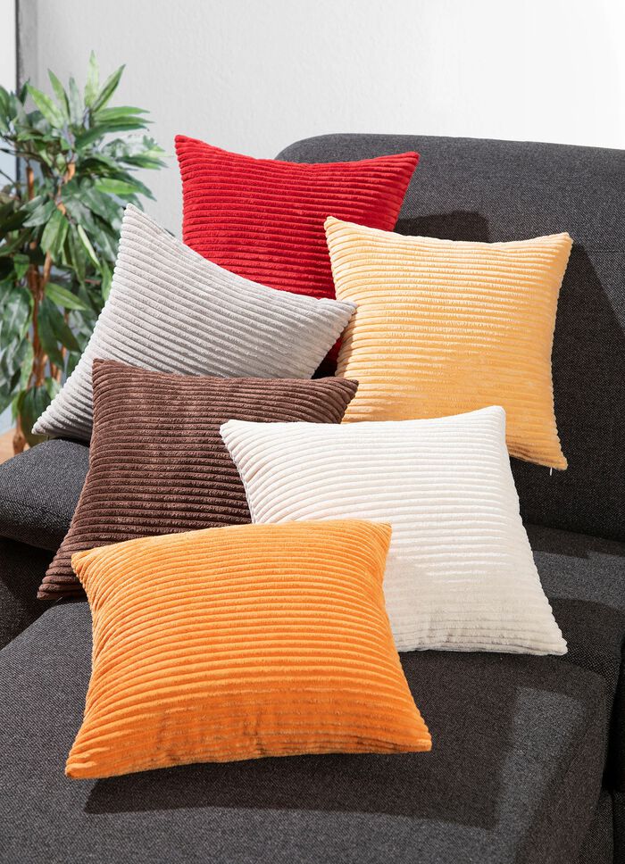 Weicher Kissenbezug mit Reissverschuss 