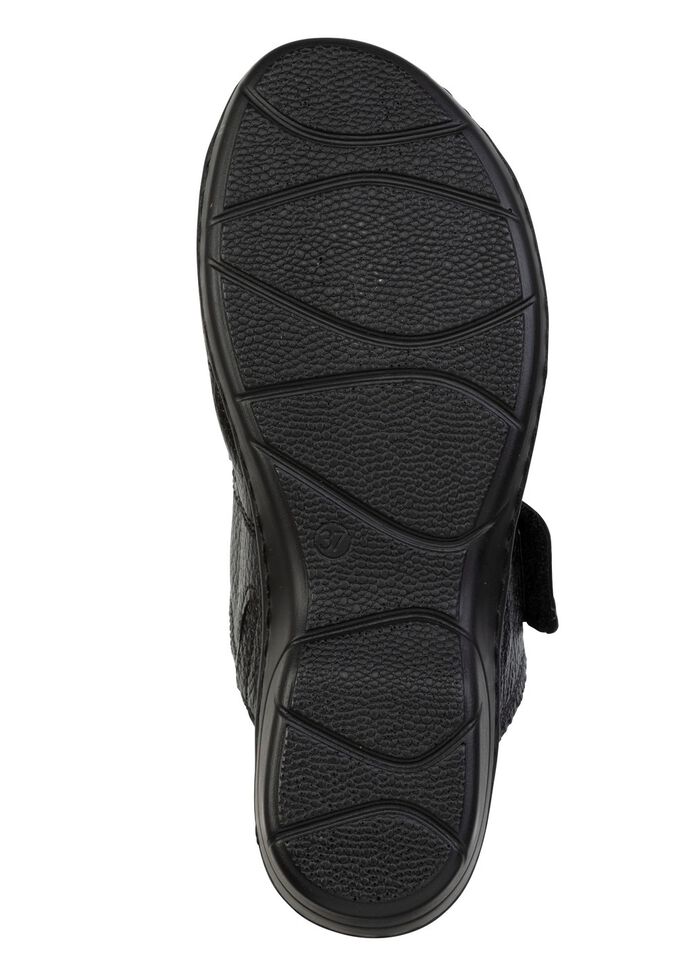 ELENA EDEN, bequeme Damen-Pantoletten, Weite H, mit herausnehmbarem Fussbett 