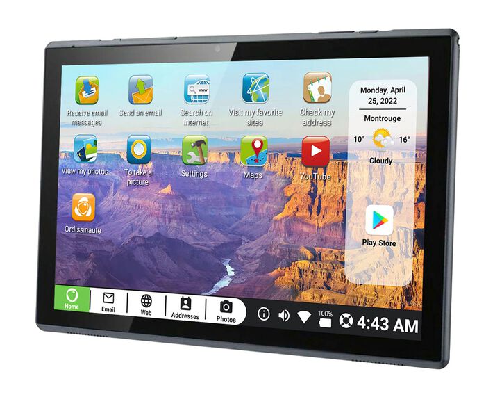 &bdquo;Ordissimo&ldquo; Pix-Star Touch Tablet 