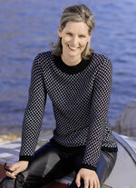 Pullover mit dekorativem Muster 