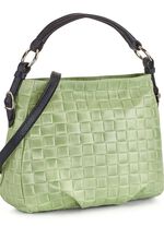 Tasche mit kontrastfarbenen Riemen LINDGR&Uuml;N