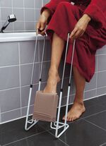 Anziehhilfe für Kompressionsstrümpfe WEISS