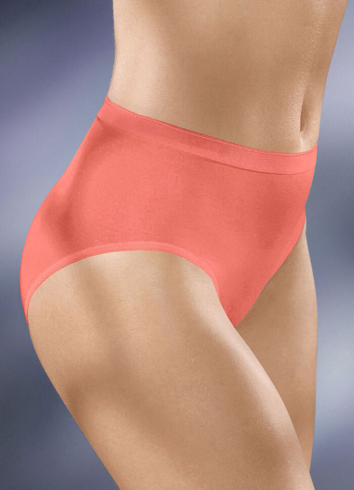 Speidel Viererpack Slips ohne Seitennähte PAPAYA