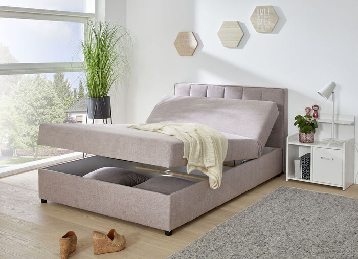 Polsterbett mit Kissen ALTROSA