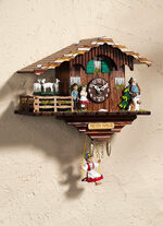 Kuckucksuhr aus Holz 