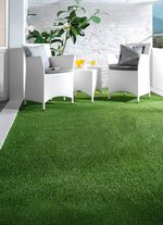 Hochwertiger Kunstrasen-Teppich 