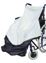 Rollstuhl-Wärmesack BLAU/WEISS