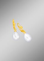 Ohrringe mit S&uuml;sswasser-Zuchtperlen 