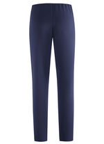 Knöchellange Hose mit angeschnittenem Bund MARINE