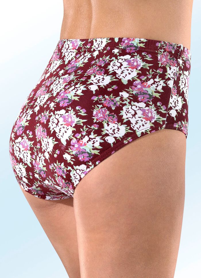 F&uuml;nferpack Slips mit Gummizug 