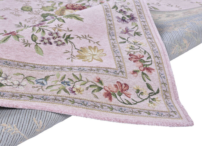 Gewebte Brücken und Teppiche ROSÉ