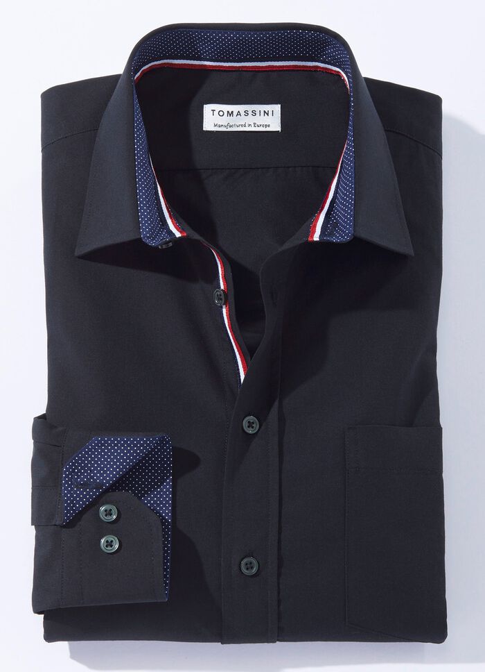 Hemd in 4 Farben mit Brusttasche 