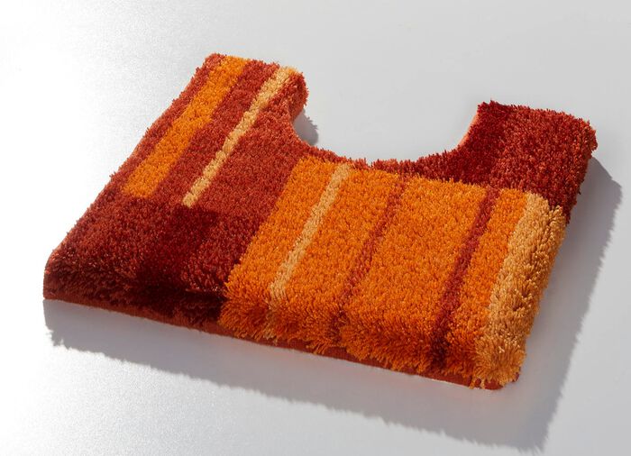 Badvorleger mit rutschhemmender R&uuml;ckseite von Grund TERRA