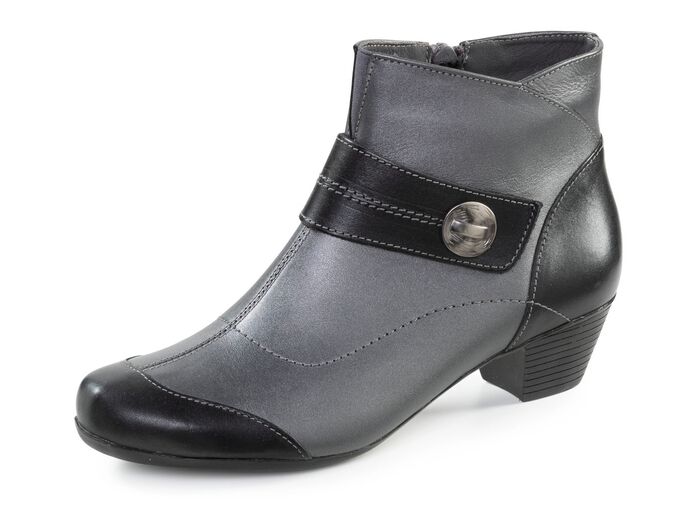 ELENA EDEN, elegante Damen-Stiefeletten, Weite G, mit herausnehmbarem Fussbett 