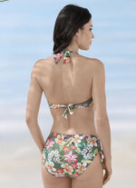 Neckholder-Bikini mit B&uuml;geln, schalenlos 