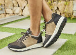 Rieker Sneaker mit Schnürung TAUPE-BRAUN-SCHWARZ