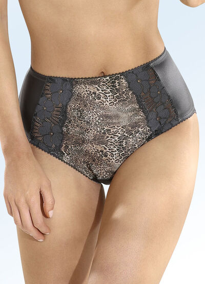 Miss Mary Slip mit elastischen Spitzeneinsätzen 