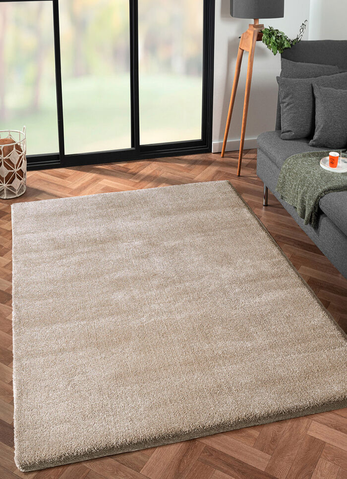 Supersofte Br&uuml;cken und Teppiche BEIGE