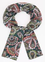 Schal mit Fantasiebl&uuml;ten-Dessin 