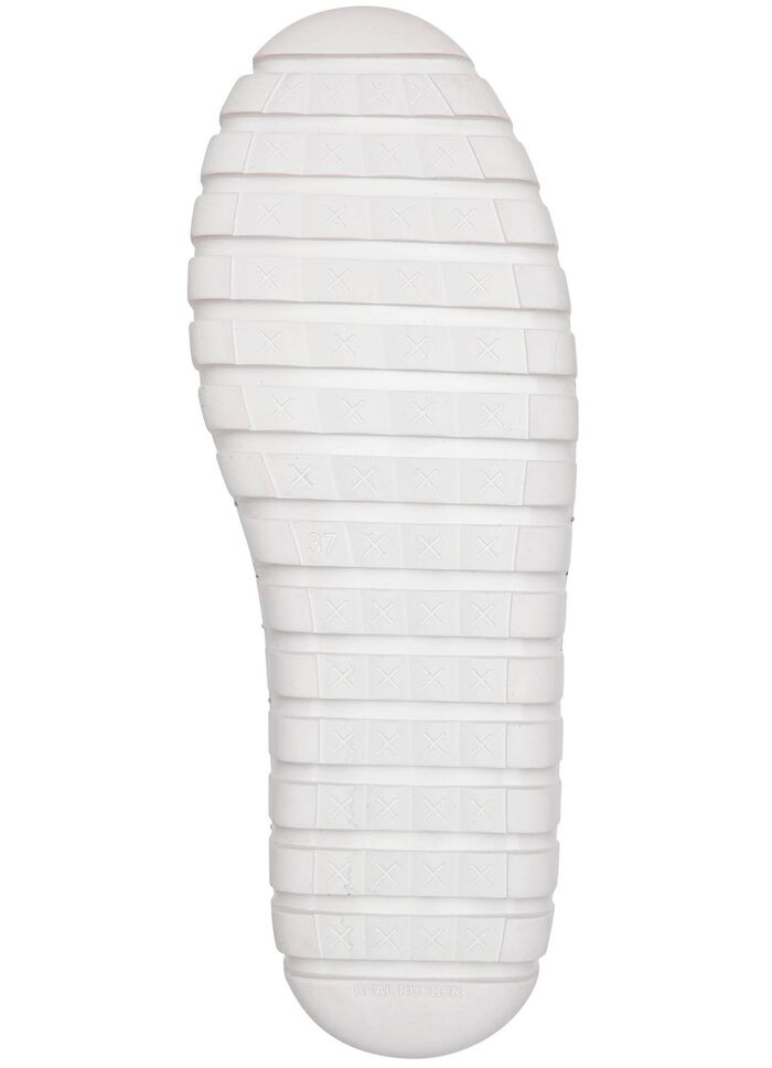 Gemini Schn&uuml;rschuh mit Schn&uuml;rsenkel in Regenbogen-Farben SCHWARZ