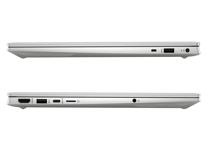 HP Notebook mit blendfreiem 15,6" (39,6 cm) Full-HD-Display SILBER