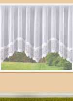 M-Bogenvorhang mit Universalschienenband 