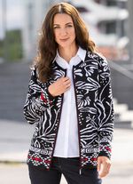 Strickjacke in Jacquard-Dessin 