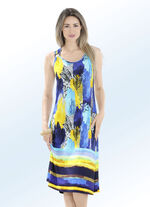 Zweierpack Kleider mit Inkjet-Druckdessin 