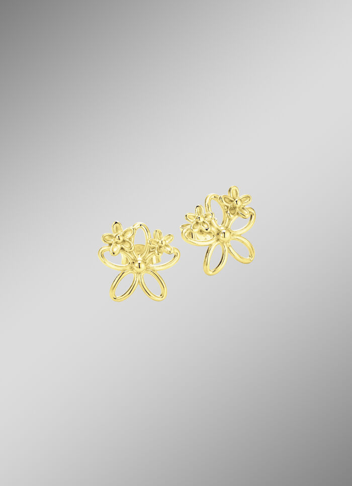 Filigrane Ohrstecker im Blumendesign 