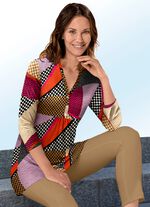 Bunte Shirt-Tunika 