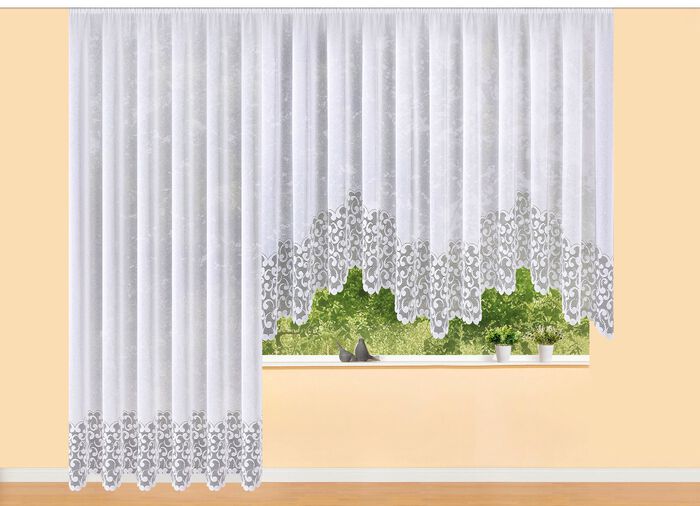 Himmlischer Bogenvorhang mit Universalschienenband 