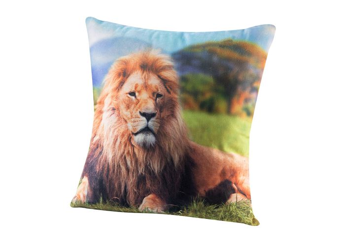 Kissenbez&uuml;ge mit Raubtiermotiv 