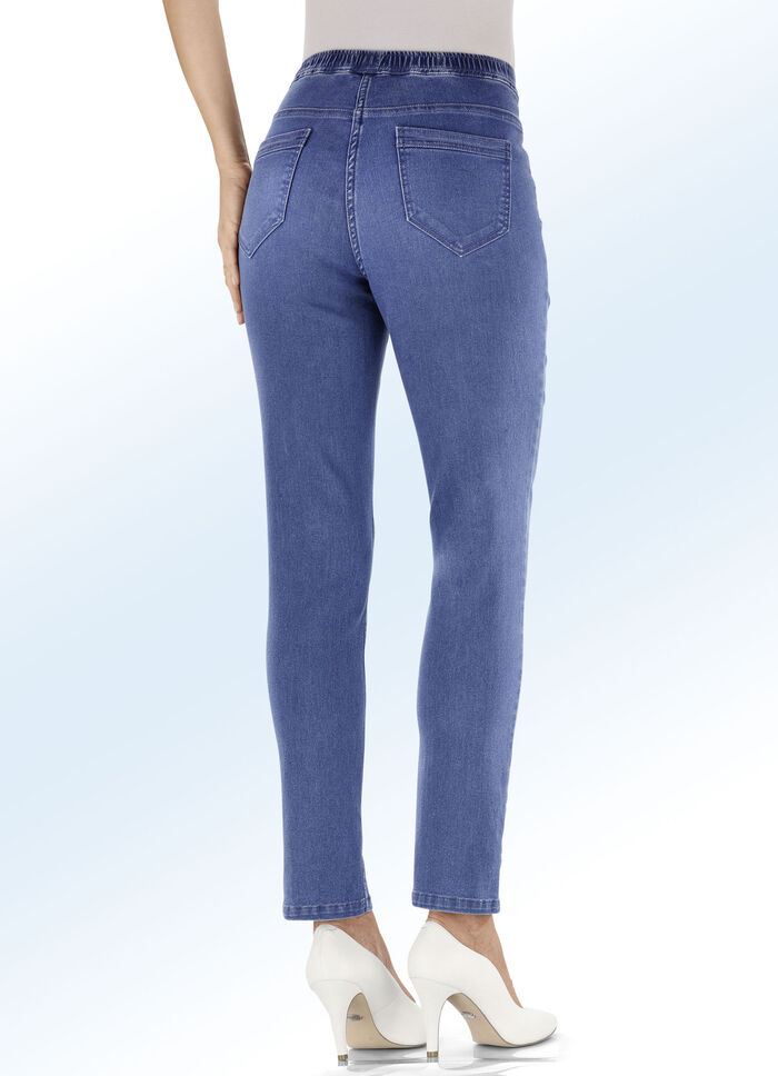 Jeans in Schlupfform JEANSBLAU