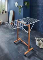 W&auml;schest&auml;nder aus massivem Holz KIRSCHBAUM