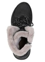 Gef&uuml;tterte Damen-Boots, Winterschuhe, Weite H, mit Reissverschluss 