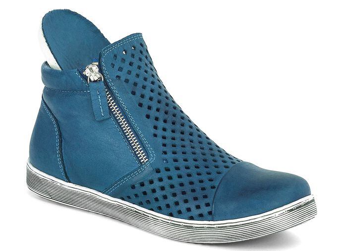 Andrea Conti, sommerliche Damen-Stiefeletten, mit herausnehmbarem Fussbett JEANS