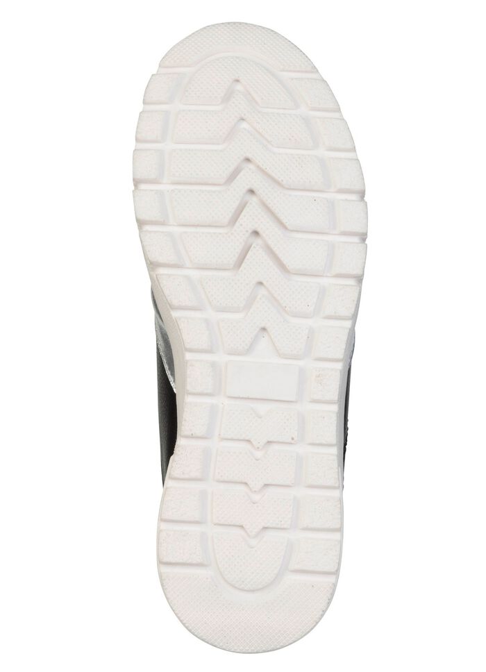 ELENA EDEN, bequeme Damen-Sneaker, Weite H, mit herausnehmbarem Fussbett SCHWARZ