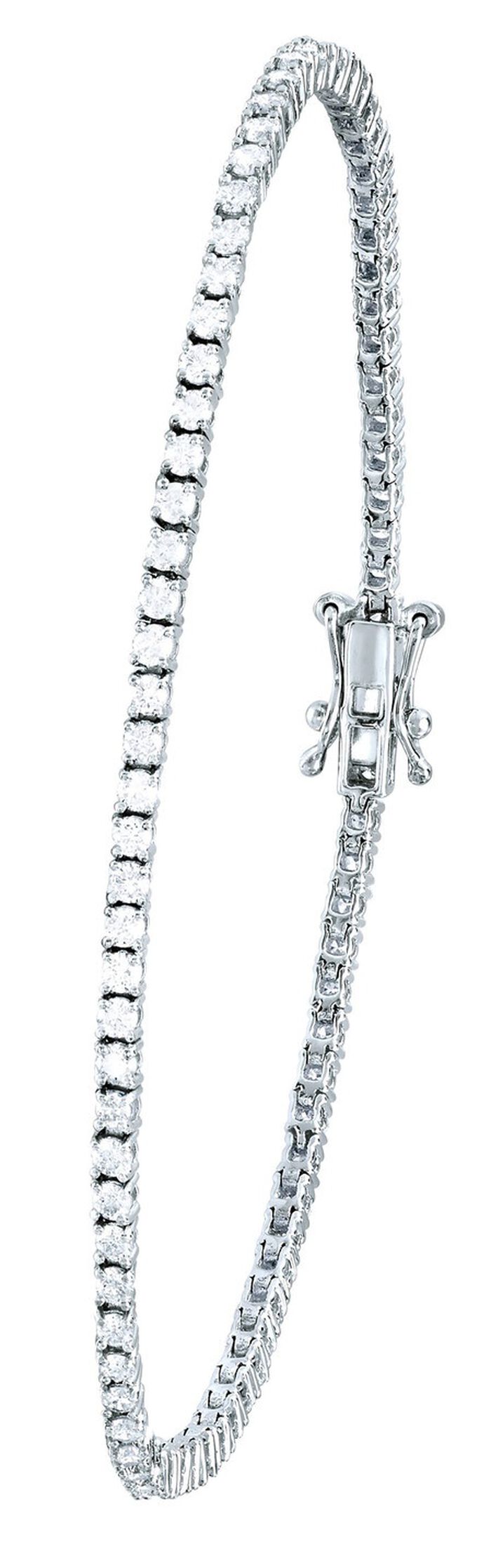 Hochwertiges Wei&szlig;gold Armband mit Brillanten 