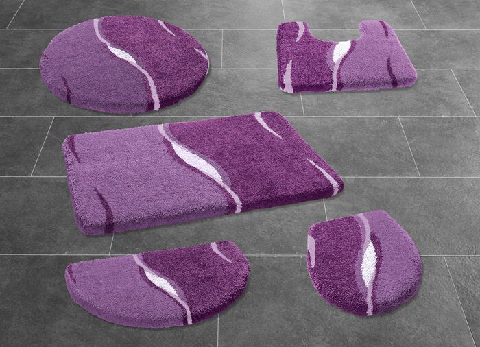 Badgarnitur in extra weicher Supersoft Qualit&auml;t FLIEDER